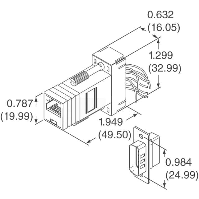 RJADK09S7080821 NorComp Inc.  Between Series Adapters